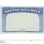 Blank Social Security Card Stock Photos – Download 127 With Ss Card Template