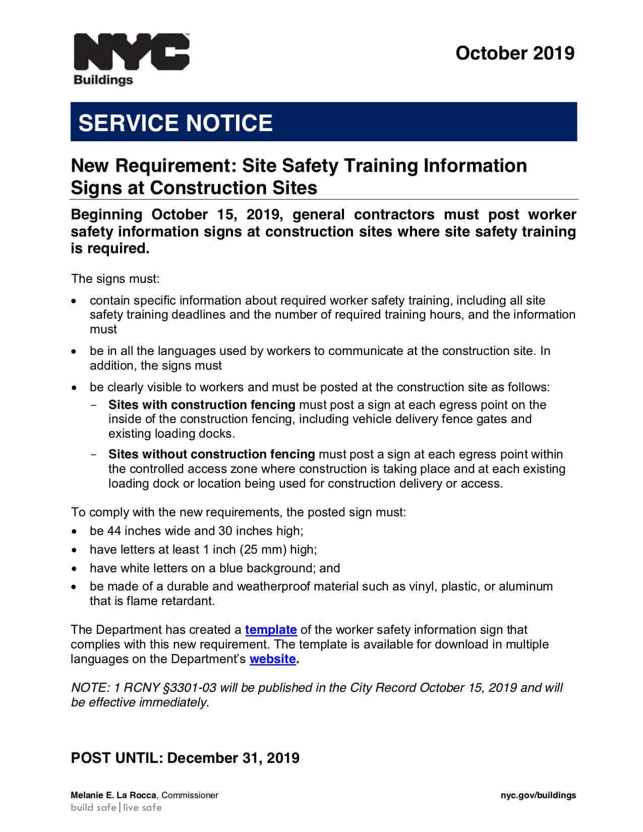 Blog Archives – Page 3 Of 4 – Certified Site Safety With Osha 10 Card Template