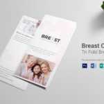 Breast Cancer Tri Fold Brochure Template Throughout Nutrition Brochure Template