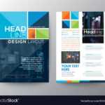 Brochure Flyer Design Layout Template In A4 Size Pertaining To E Brochure Design Templates