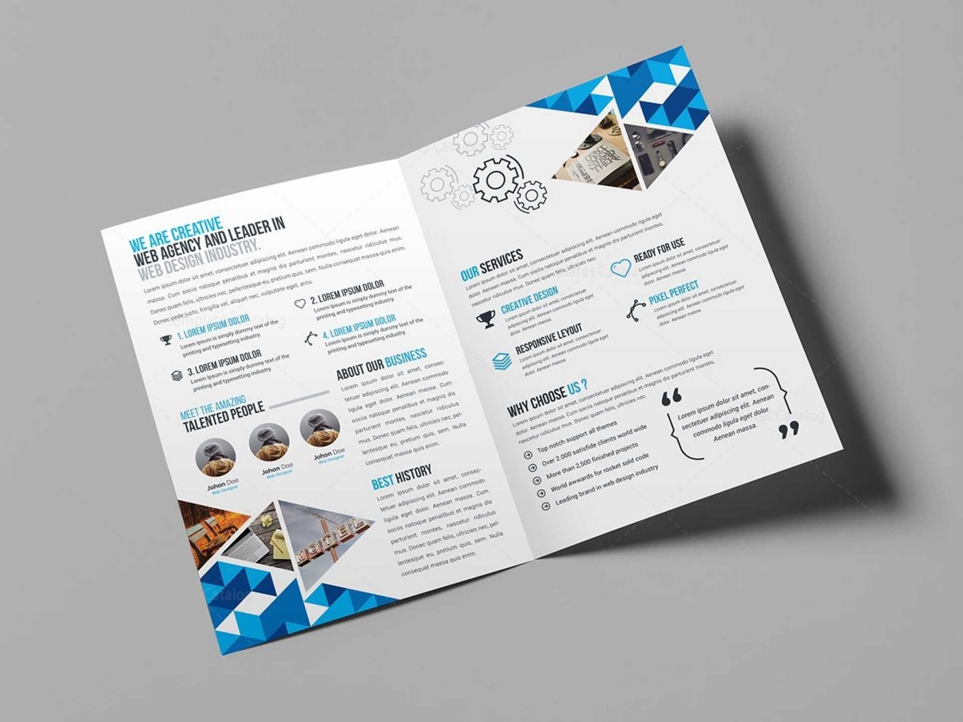 Brochure Printing Gurgaon|Brochure Template/design Services Inside One Sided Brochure Template