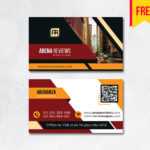 Building Business Card Design Psd – Free Download | Arenareviews Inside Visiting Card Templates Psd Free Download