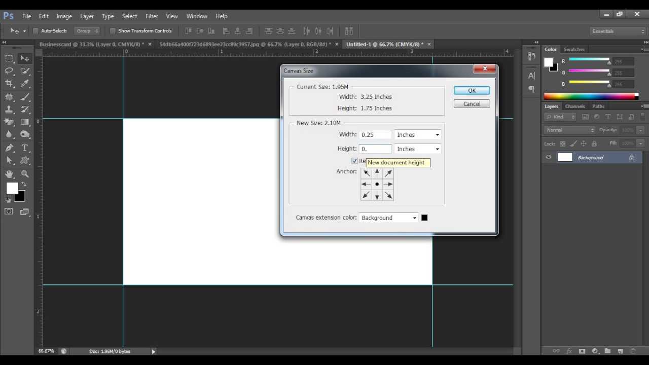 Business Card Size In Adobe Photoshop – Youtube In Business Card Size Template Psd