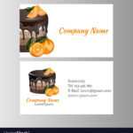Business Card Template For Bakery Business Pertaining To Cake Business Cards Templates Free
