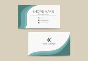 Business Card Template Free Vector Art - (76,986 Free Downloads) throughout Template For Calling Card