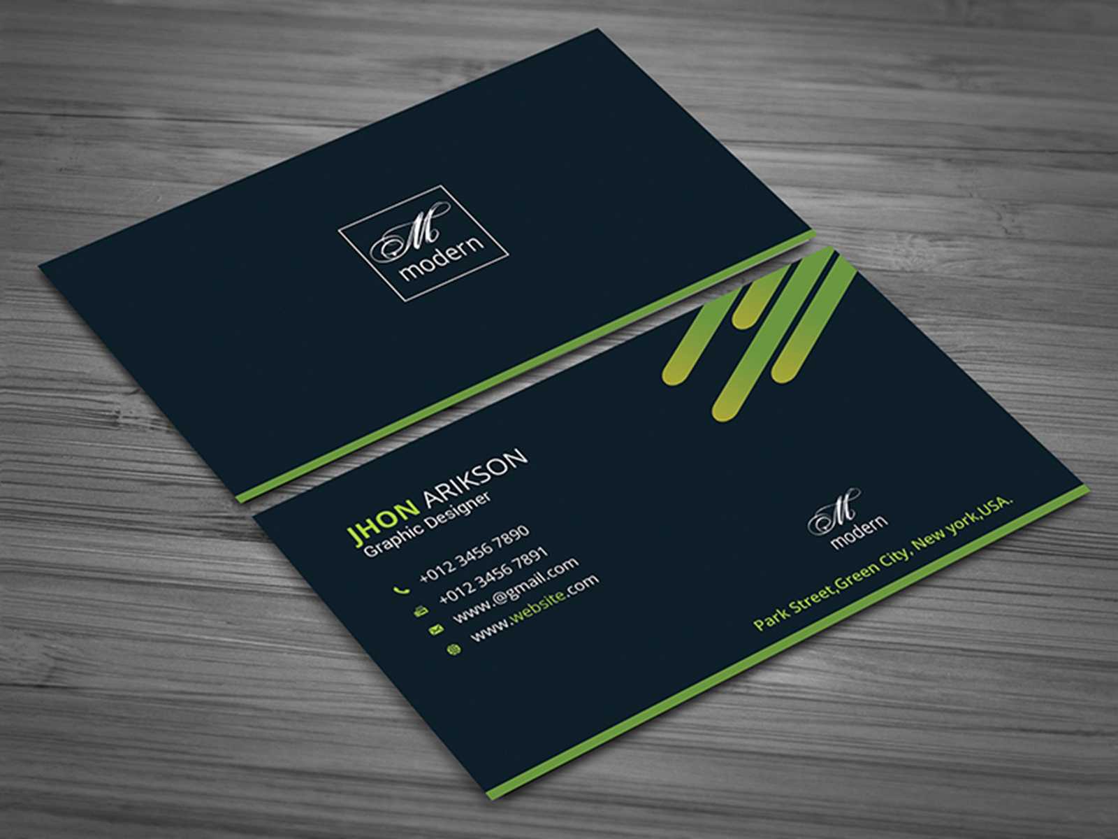 Business Card Templateakhtar Jahan On Dribbble With Regard To Buisness Card Template