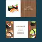 Business Card Templates In Cartoon Style Inside Food Business Cards Templates Free