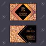 Business Card Templates With Glitter Shining Background. Intended For Christian Business Cards Templates Free