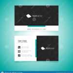 Business Card Vector Template Stock Vector – Illustration Of For Adobe Illustrator Card Template