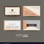 Business Cards For Coffee Shop Or Company With Coffee Business Card Template Free