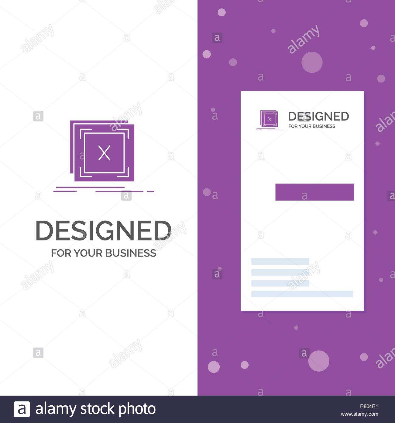 Business Logo For Error, Application, Message, Problem Regarding Queue Cards Template