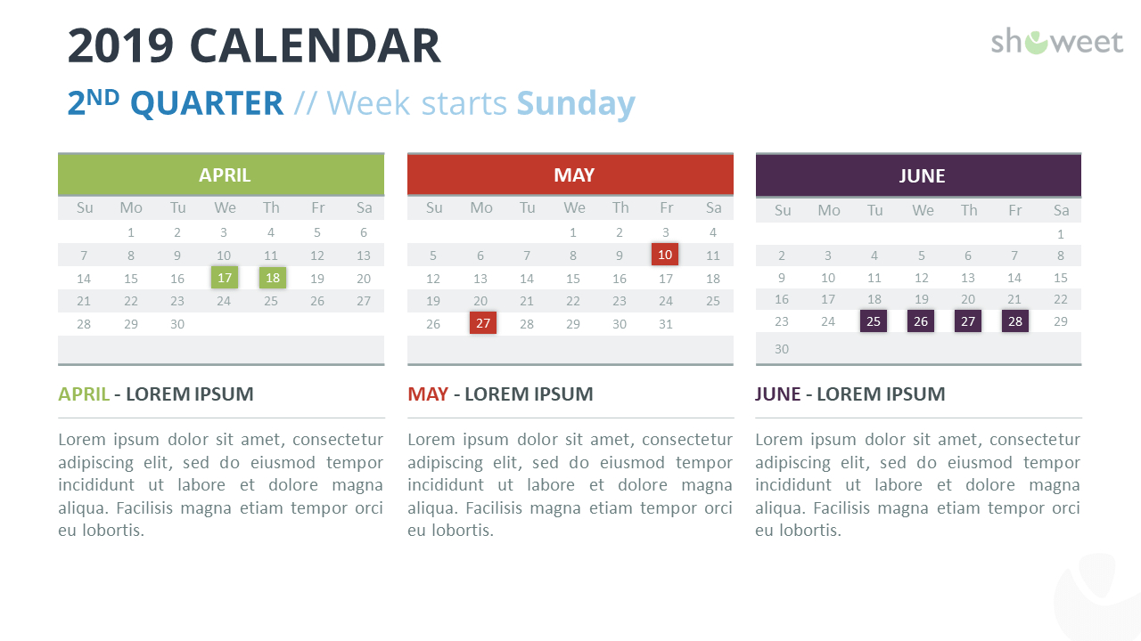 Calendar Templates For Powerpoint – Oflu.bntl Within Microsoft Powerpoint Calendar Template