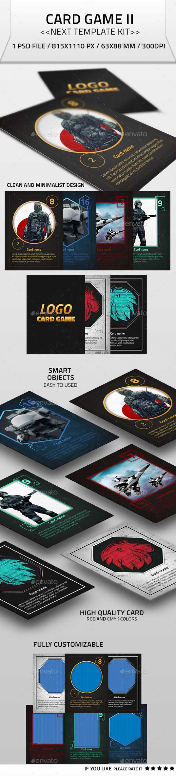 Card Game Graphics, Designs & Templates From Graphicriver Regarding Superhero Trading Card Template