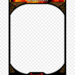Card Template Png – Trading Card, Transparent Png – 774X1032 Pertaining To Dominion Card Template