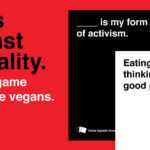 Cards Against Animality – Anti Speciesist Action Collective Regarding Cards Against Humanity Template