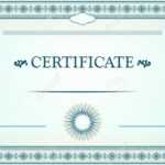 Certificate Borders, Template And Design Elements regarding Certificate Border Design Templates