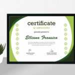 Certificate / Diploma Template With Officer Promotion Certificate Template
