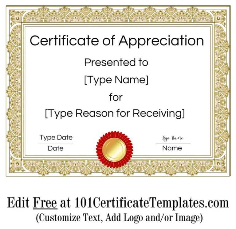 Certificate Of Appreciation Pertaining To Gratitude Certificate ...