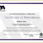 Certificate Of Attendance Template Word Ukran Agdiffusion Regarding Certificate Of Attendance Conference Template
