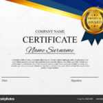 Certificate Template Background. Award Diploma Design Blank Regarding Design A Certificate Template