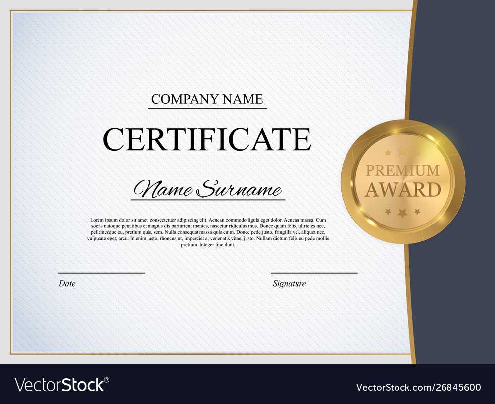 Certificate Template Background Award Diploma In Academic Award Certificate Template