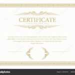 Certificate Template Diploma Currency Border Award Regarding Commemorative Certificate Template