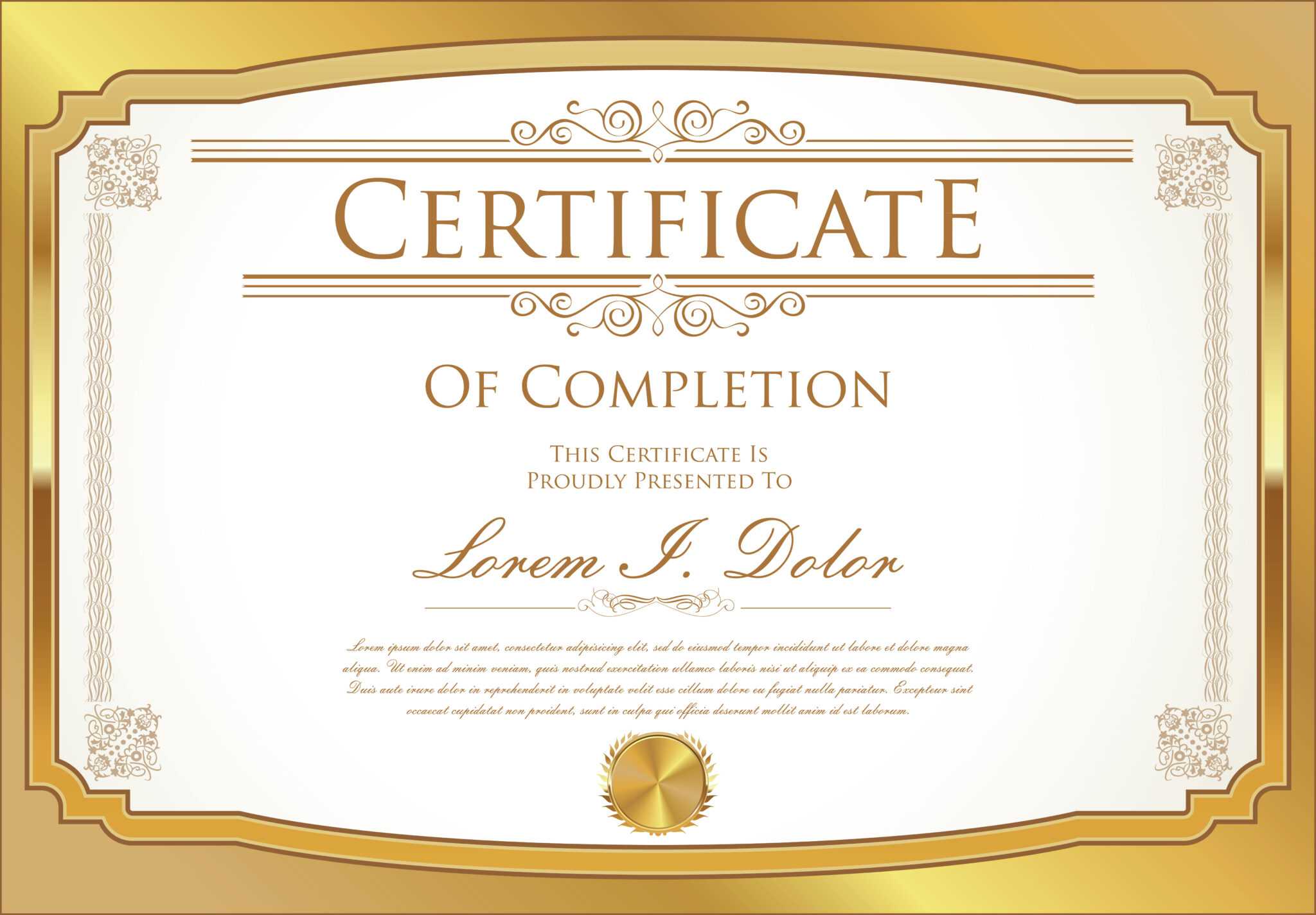 Simple Certificate Template