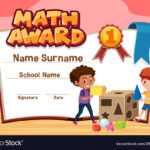 Certificate Template For Math Award With Boys Regarding Math Certificate Template