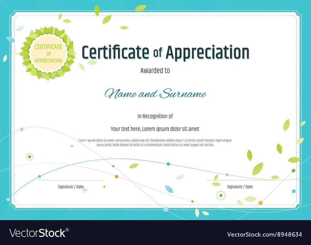 Certificate Template Of Appreciation | Safebest.xyz With Certificate Of Appreciation Template Free Printable