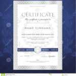 Certificate Template. Printable / Editable Design For With Regard To Free Printable Graduation Certificate Templates