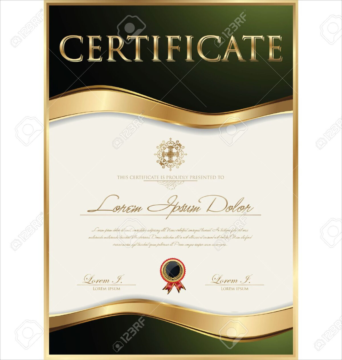 Scroll Certificate Templates