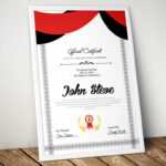 Certificate Template – Vsual For Indesign Certificate Template