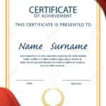 Certificate Template,diploma,a4 Size ,vector Pertaining To Certificate Template Size