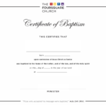 Certificates: Baptism And Dedication | News + Resources Throughout Christian Baptism Certificate Template