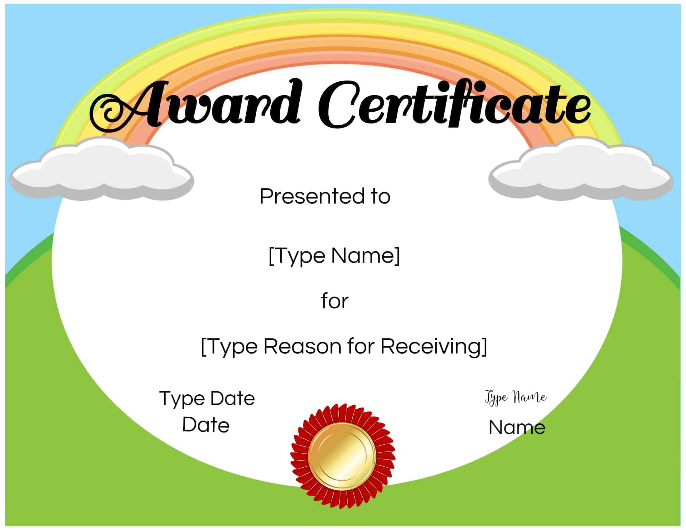 Certificates For Kids For Free Printable Graduation Certificate Templates