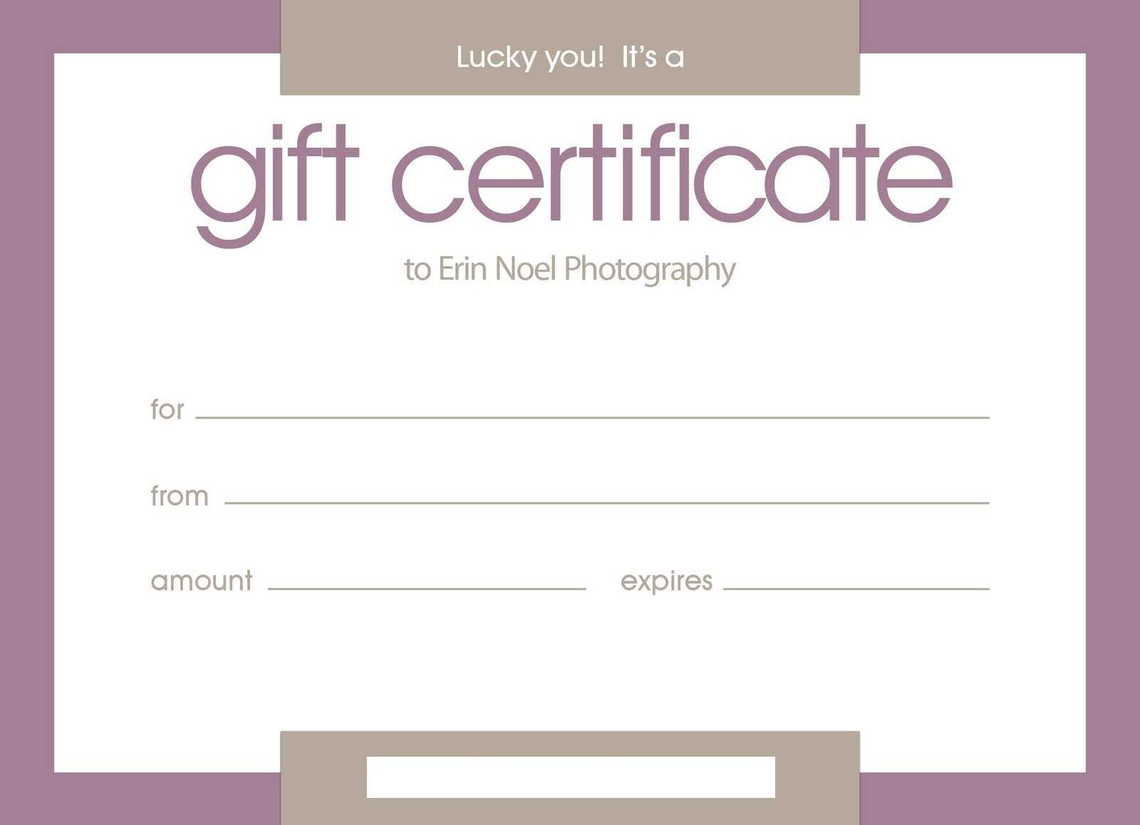 Certificates: Stylish Free Customizable Gift Certificate Within Pages Certificate Templates