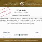 Certificates – Technology, Science And Society Pertaining To Conference Certificate Of Attendance Template