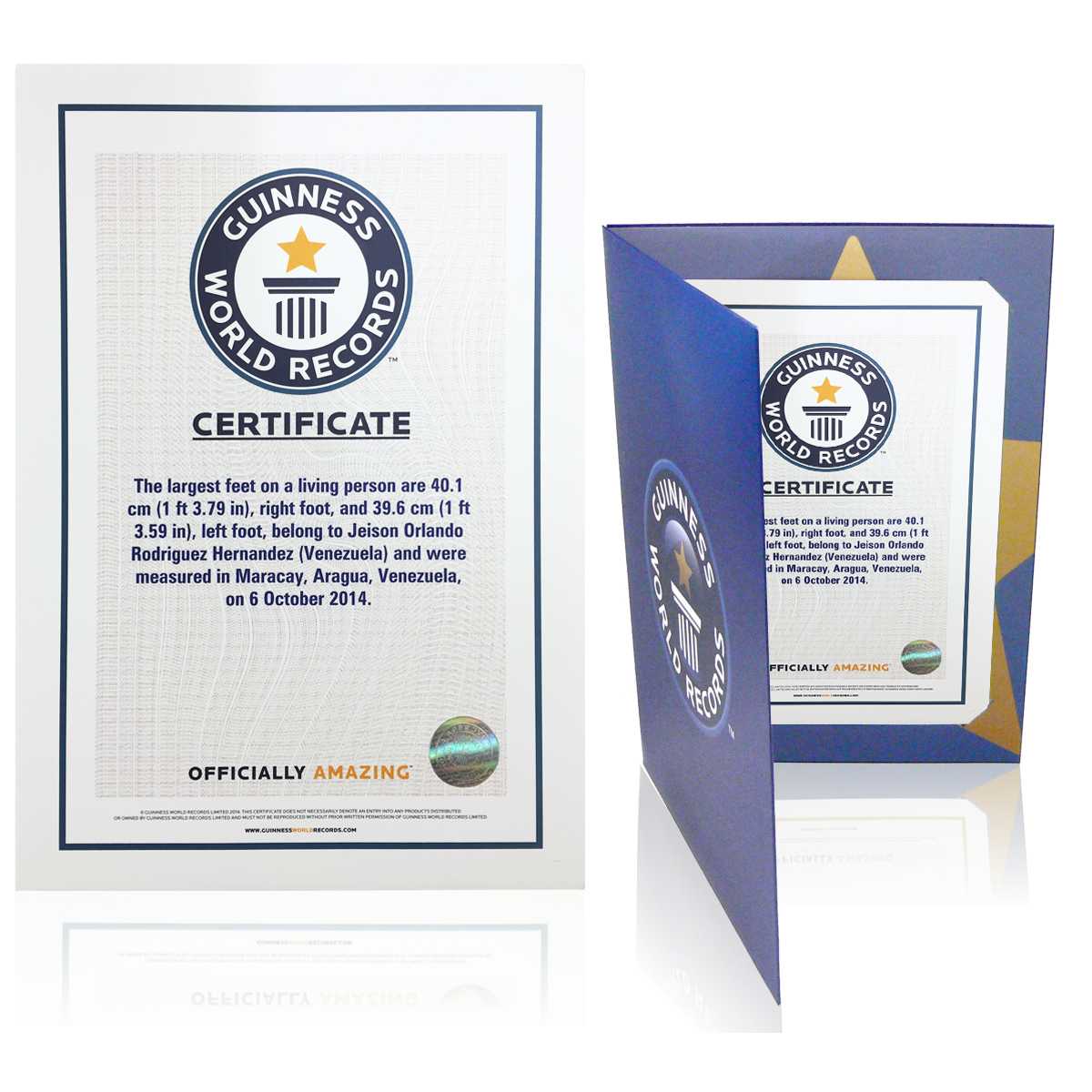 Certificates With Regard To Guinness World Record Certificate Template