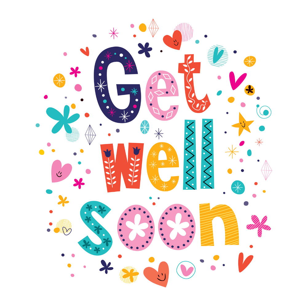Cheerful Hearts - Get Well Soon Card (Free) | Greetings Island For Get Well Soon Card Template