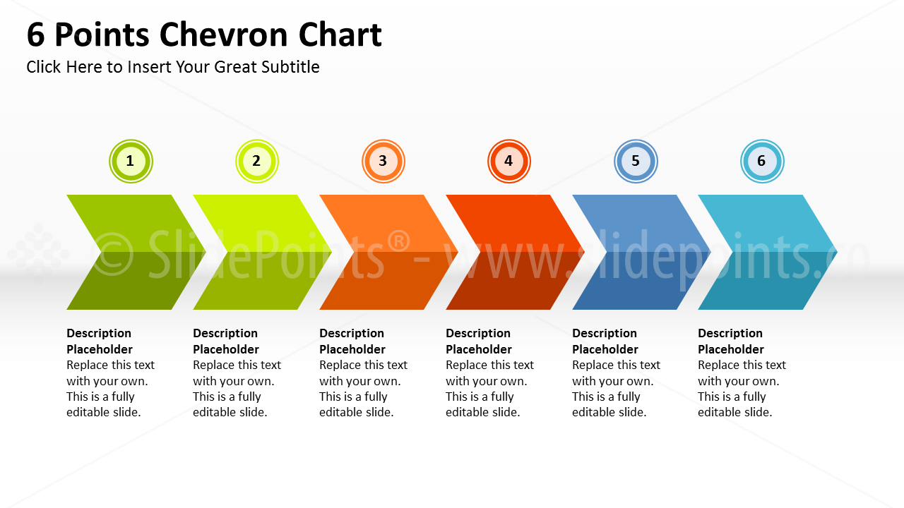 Chevron Processes Powerpoint For Powerpoint Chevron Template