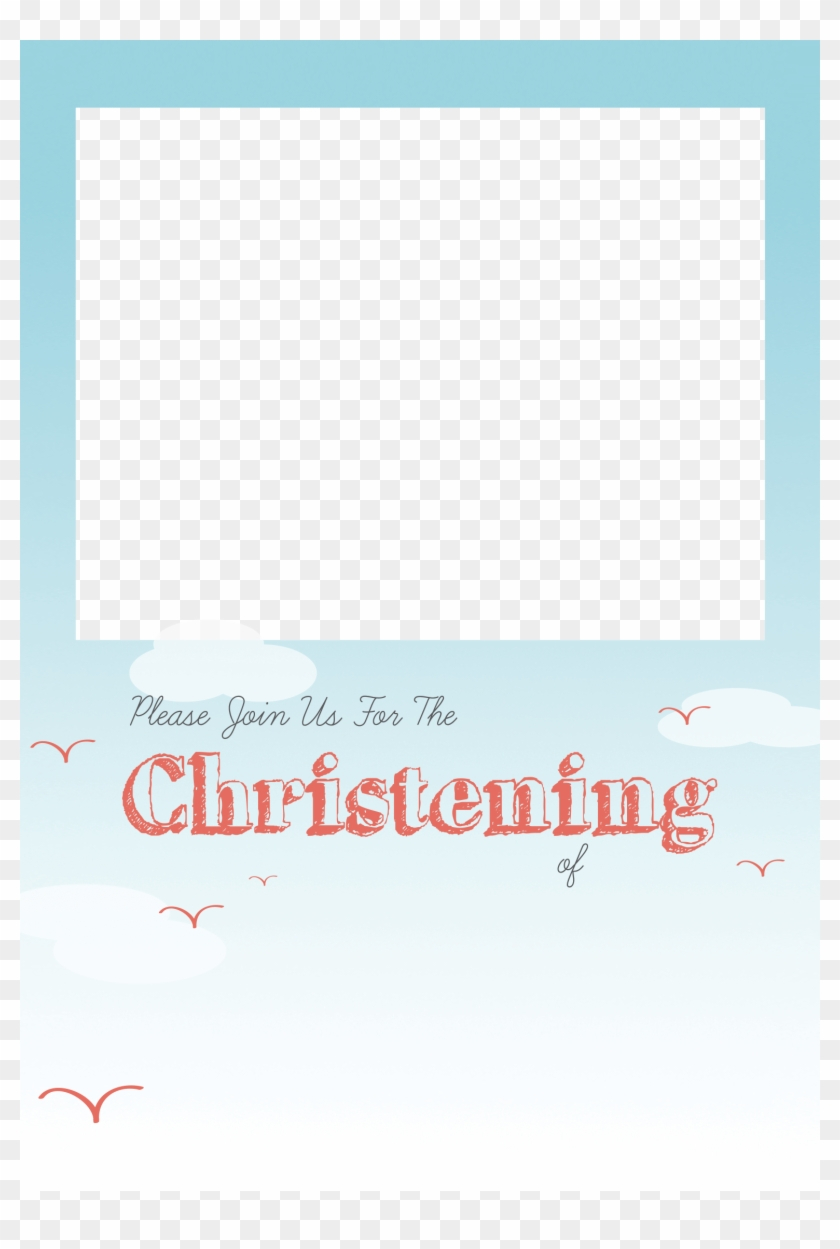 Christening Png Free – Baptism Invitation Template Png For Free Christening Invitation Cards Templates