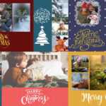 Christmas Card Psd Templates For Photographers – Slr Inside Holiday Card Templates For Photographers