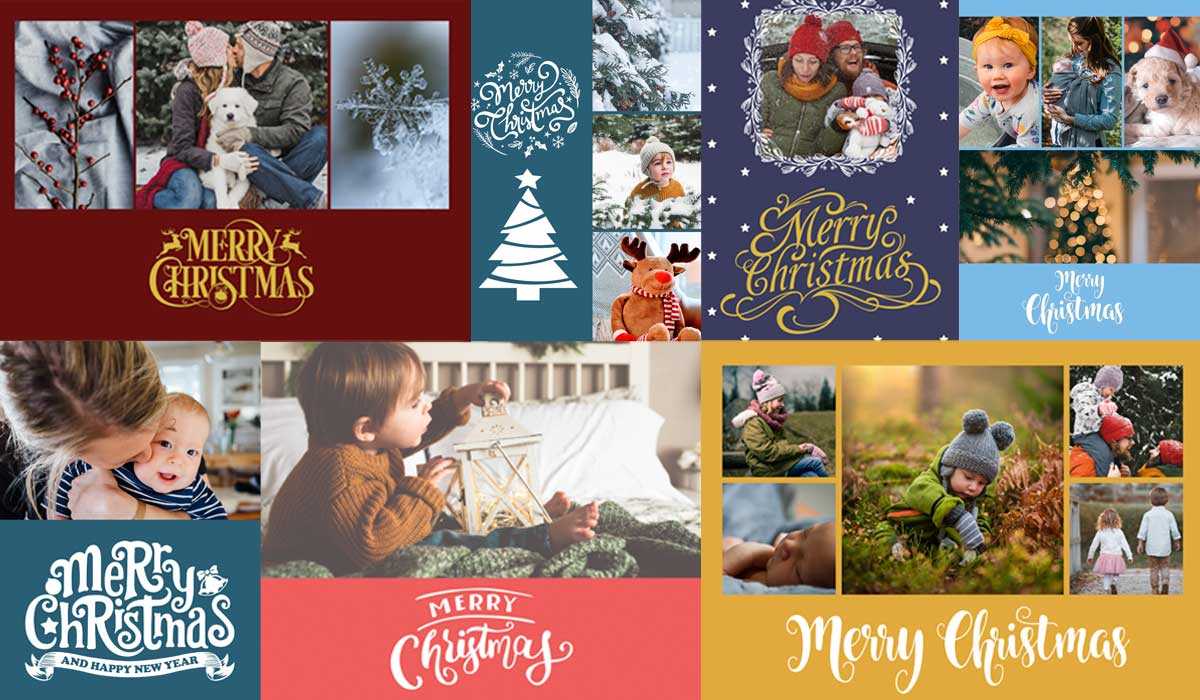 Christmas Card Psd Templates For Photographers – Slr Inside Holiday Card Templates For Photographers