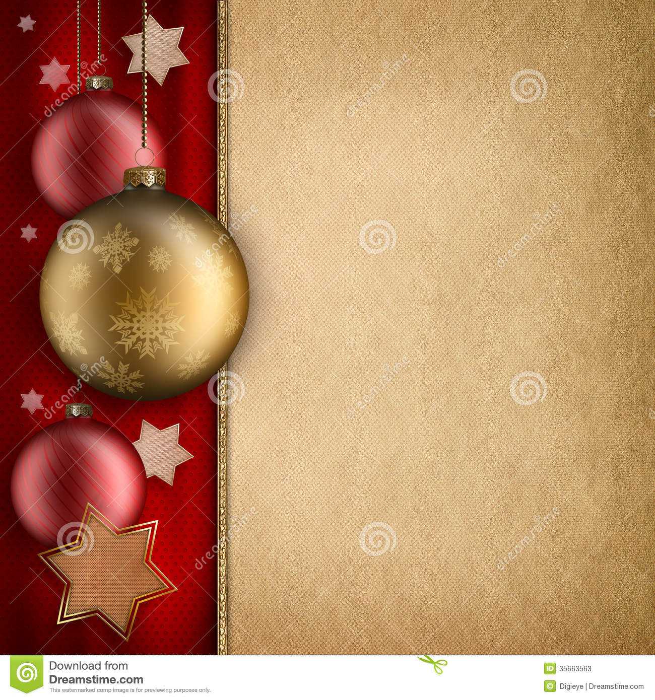 Christmas Card Template – Baulbles And Stars Stock Regarding Christmas Photo Cards Templates Free Downloads