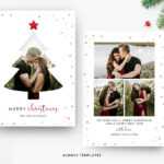 Christmas Card Template Cc026 Regarding Holiday Card Templates For Photographers