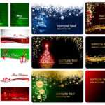 Christmas Cards Vector | Vector Graphics Blog For Christmas Photo Cards Templates Free Downloads