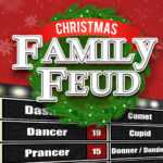 Christmas Family Feud Trivia Powerpoint Game – Mac And Pc Throughout Family Feud Game Template Powerpoint Free
