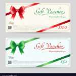 Christmas Gift Card Or Gift Voucher Template Intended For Christmas Gift Certificate Template Free Download