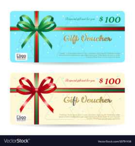 Christmas Gift Card Or Gift Voucher Template pertaining to Christmas Gift Certificate Template Free Download