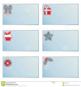 Christmas Note Cards Stock Vector. Illustration Of Christmas with Christmas Note Card Templates